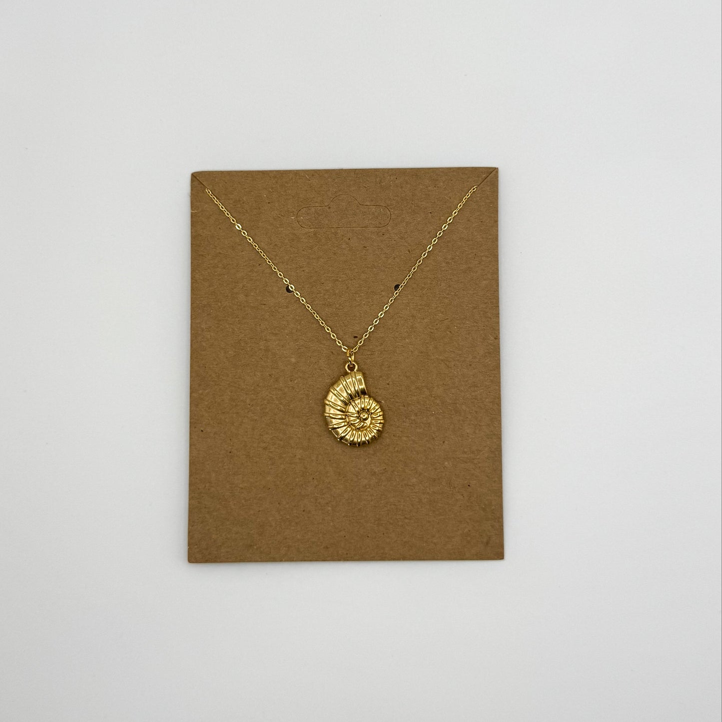 Snail Shell Necklace