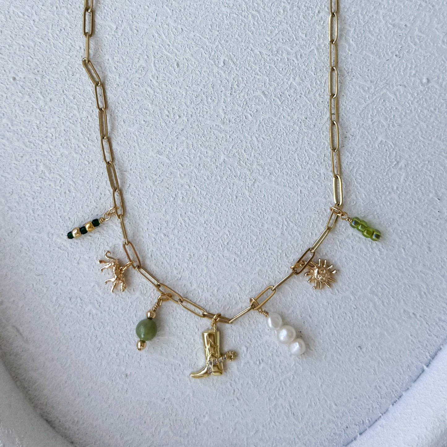 Desert Luxe Charm Necklace