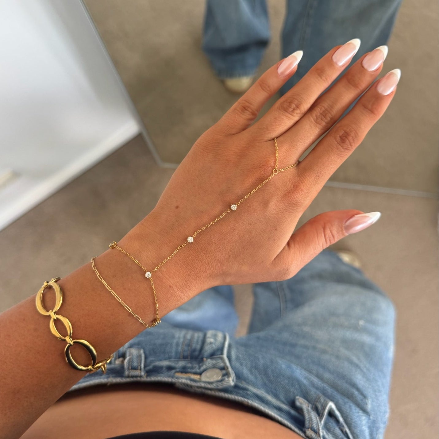 Diamante Handchain